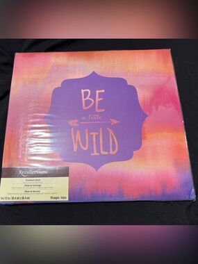 Recollections Gradient be a little wild scrapbook photo album